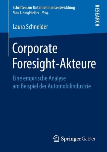 Corporate foresight akteure - corporate, foresight-akteure