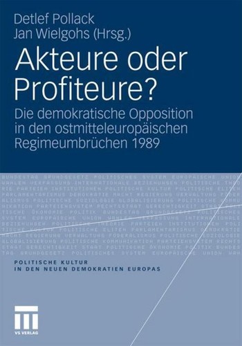Akteure oder profiteure - profiteure?, jan
