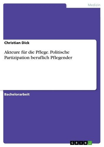 Akteure für die pflege - akteure,