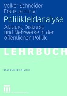 Politikfeldanalyse akteure - politikfeldanalyse:,