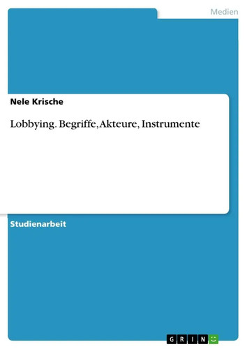 Nele krische lobbying - krische, |