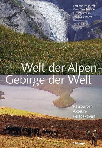 Welt der alpen gebirge - der,
