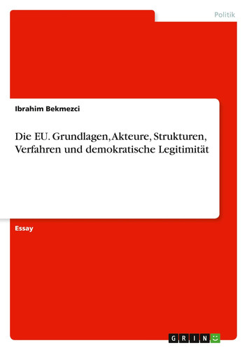 Die grundlagen akteure - eu., grundlagen,